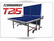 Tenis de mesa T25 (Azul Kia y Negro) Competición Profesional (la mejor del país)