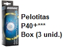 Box Pelotas DONIC P40+