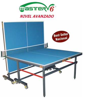 Mesa de ping pong MASTER V6 nivel Avanzando